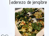 Ensalada con aderezo de jengibre