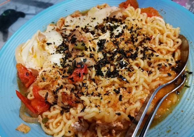 Shin Ramyeon Ramyun Noodle soup nyemek