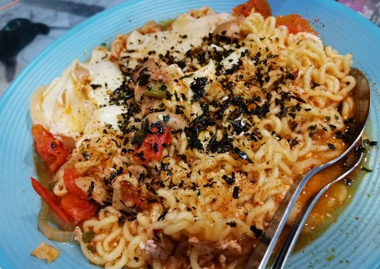 Shin Ramyeon Ramyun Noodle soup nyemek