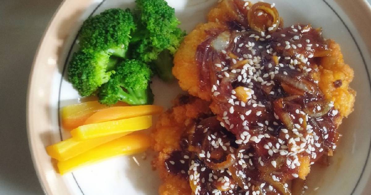 Resep Chiken katsu steak oleh Vivi S. Andini Cookpad
