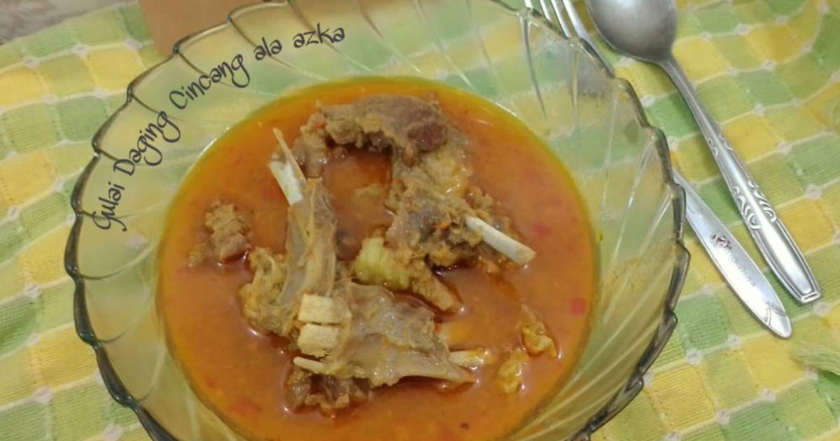 Resep Gulai Cincang Bukittinggi Resep Masakan Indonesia