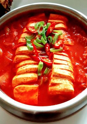 รูปของ ซุปกิมจิ / กิมชิจิเก /คิมชีจีแก Kimchi Jjigae (สูตรนี้รับประกันความอร่อย)