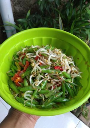 Foto resep Tumis buncis tauge saos tiram