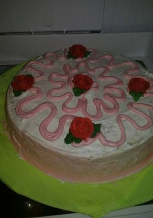 Una foto de Pastel de festejo