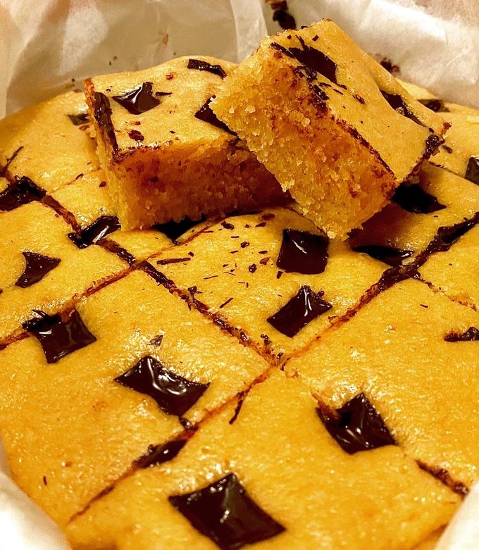 Foto resep Keto Peanut Butter Blondies