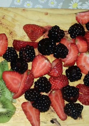Foto di Misto di frutta colorata