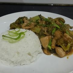 Broccoli chicken A picture of Broccoli chicken.