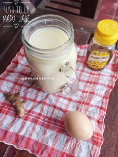 Foto resep Susu Telur Madu Jahe (STMJ)