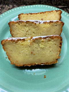 Una foto de Budín de manzanas