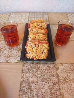 صورة لوصفة مبشورة بمربى الفراولة