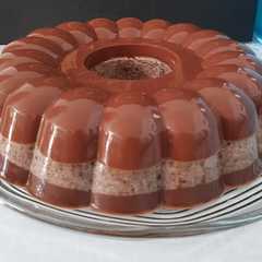 A picture of Puding Coklat Oreo.