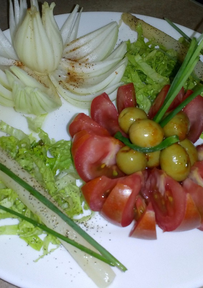 Una foto de Ensalada