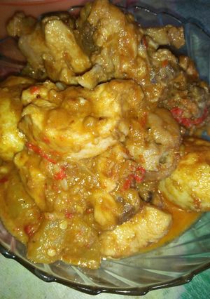 Foto resep Rendang ayam telur ala bu urfan.. 😁