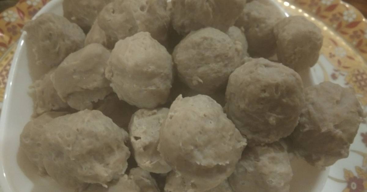 18.063 resep bakso sapi kenyal enak dan sederhana - Cookpad