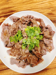 川燙牛肉片《快速食譜》 的食譜成品照片