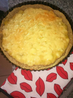 Una foto de Tarta integral de puerros!!