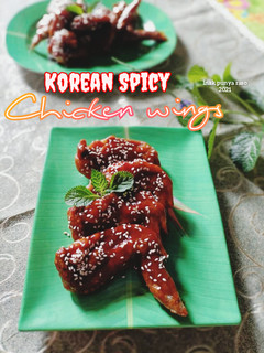 Foto resep 🍗Korean spicy chicken wings