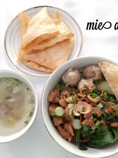Foto resep Mie ayam pangsit