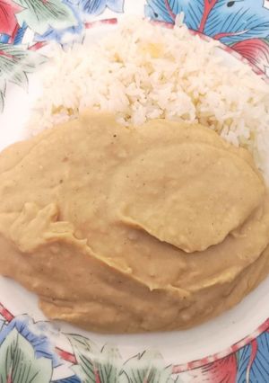 Una foto de Puré de pallares