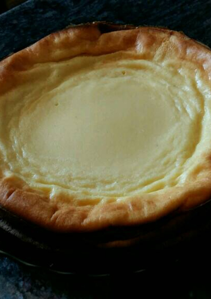 Una foto de Tarta de queso al horno