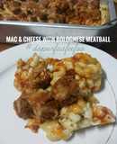 Mac & Cheese with Bolognese Meatball