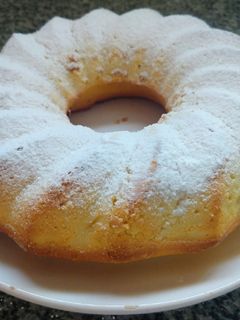 Una foto de Budín de naranja súper rico, esponjoso y fácil