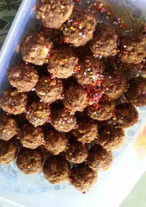 Foto resep Bola-bola coklat keju