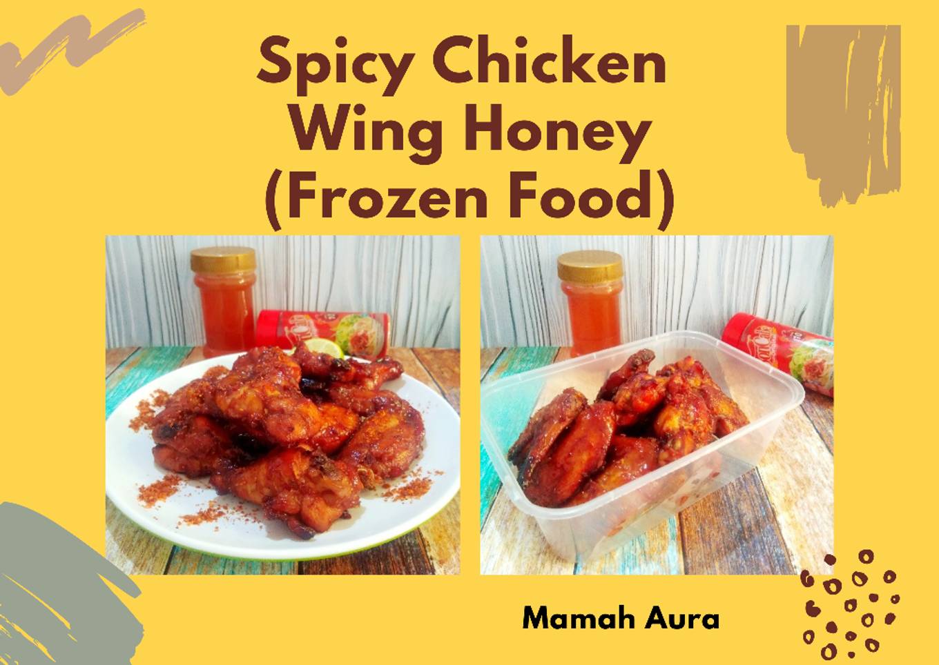 Spicy Chicken Wings Honey (Frozen Food)