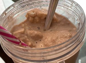 Una foto de Batido de proteína!