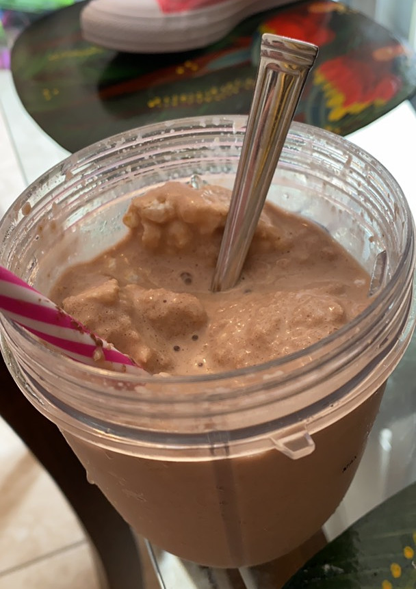 Una foto de Batido de proteína!