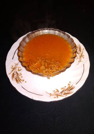 A picture of Tomato soup.