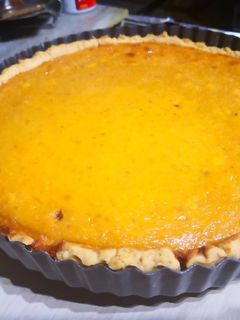 A picture of Squash Pumpkin pie.