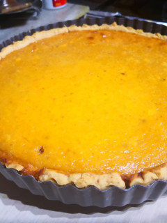 A picture of Squash Pumpkin pie.