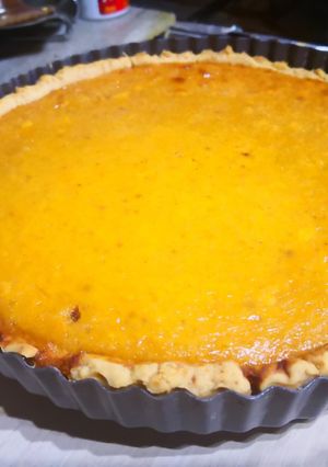 A picture of Squash Pumpkin pie.