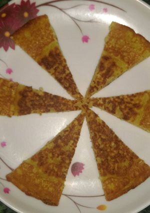 A picture of Sour cheela.