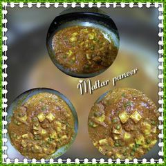 Mutter Paneer A picture of Mutter Paneer.