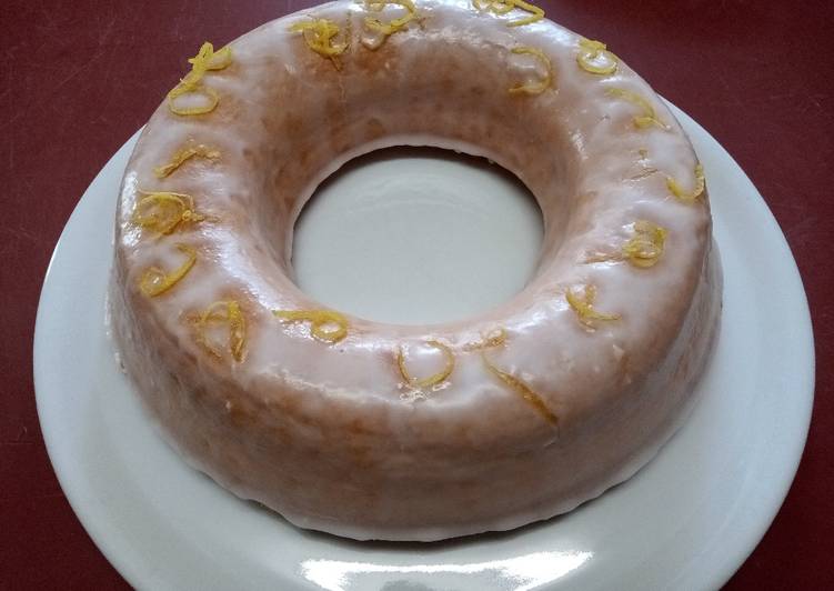 La Recette Pas à Pas Gâteau de Savoie au citron