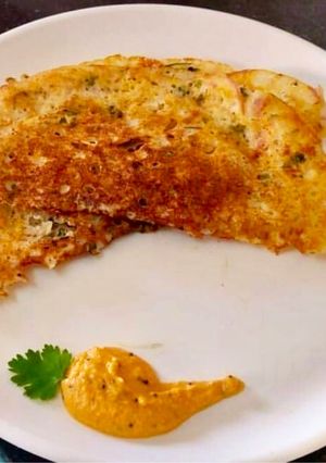 A picture of Rava Dosa.