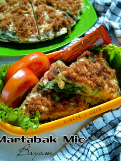 Foto resep Martabak Mie Bayam