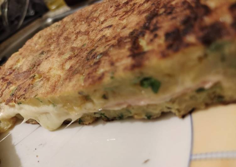 Recipe of Perfect Tortilla papas rellena!