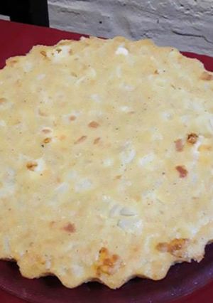 Una foto de Sopa paraguaya liviana