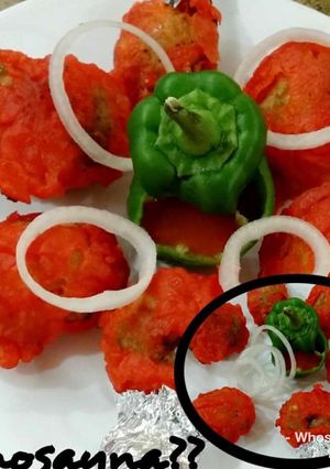 A picture of Chicken Lollipop.