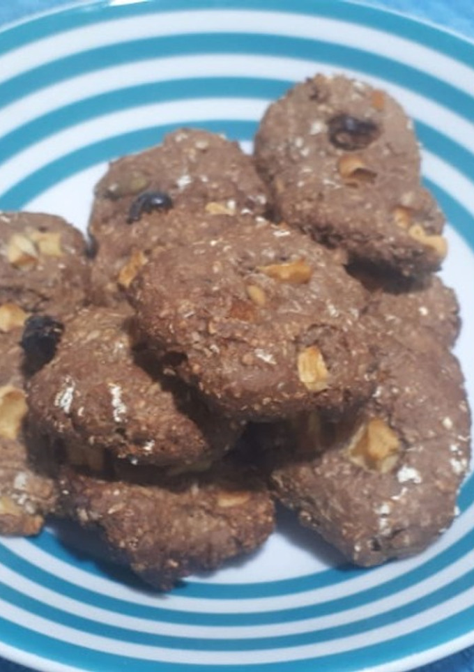 Una foto de Galletas Sanas/ Fáciles/ Avena/ Bajas Calorías/ Opcional. Vegan