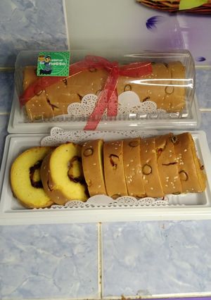 Foto resep Bolu gulung abon mayo