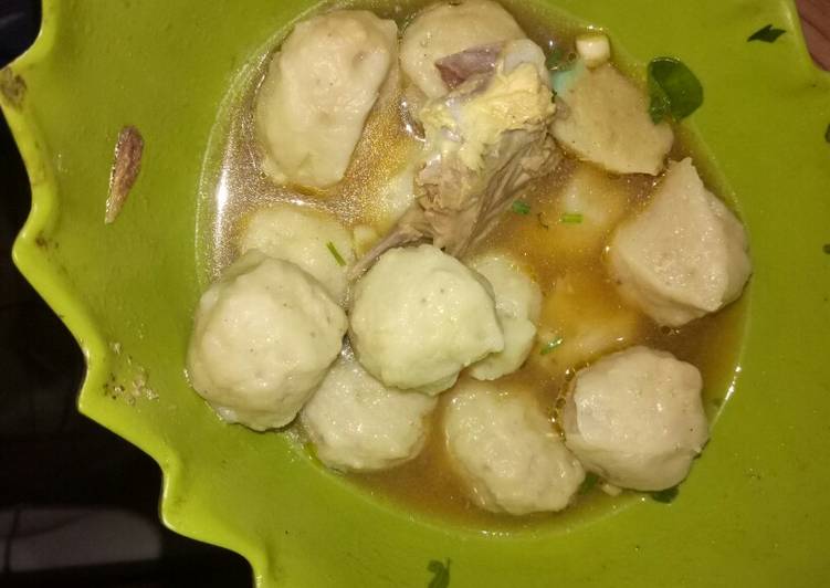 Kiat-kiat mengolah Bakso ikan hiu.bagus untk prkmbngan otak si buah hati #sayanganak legit