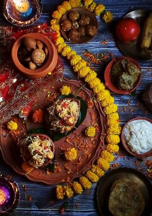 নারকেল ফুলকপি পনিরের বিরিয়ানি (Narkel fulkopi paneer er biriyani recipe in bengali) রেসিপির প্রধান ছবি