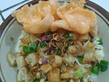 Bubur hongkong topping bubur abang2