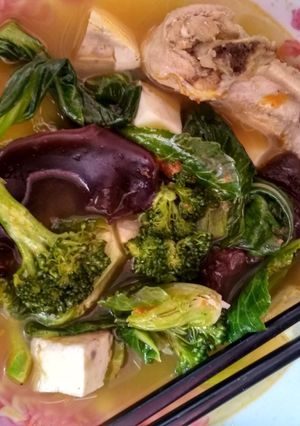 Foto resep Tomyam ayam brokoli