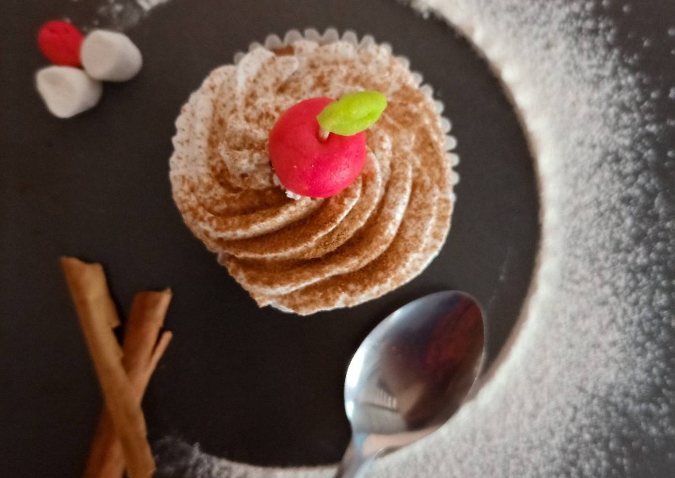 Muffins de manzana 🍎y canela🟤