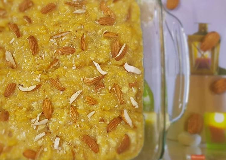 Recipe of Homemade Sev bharfi